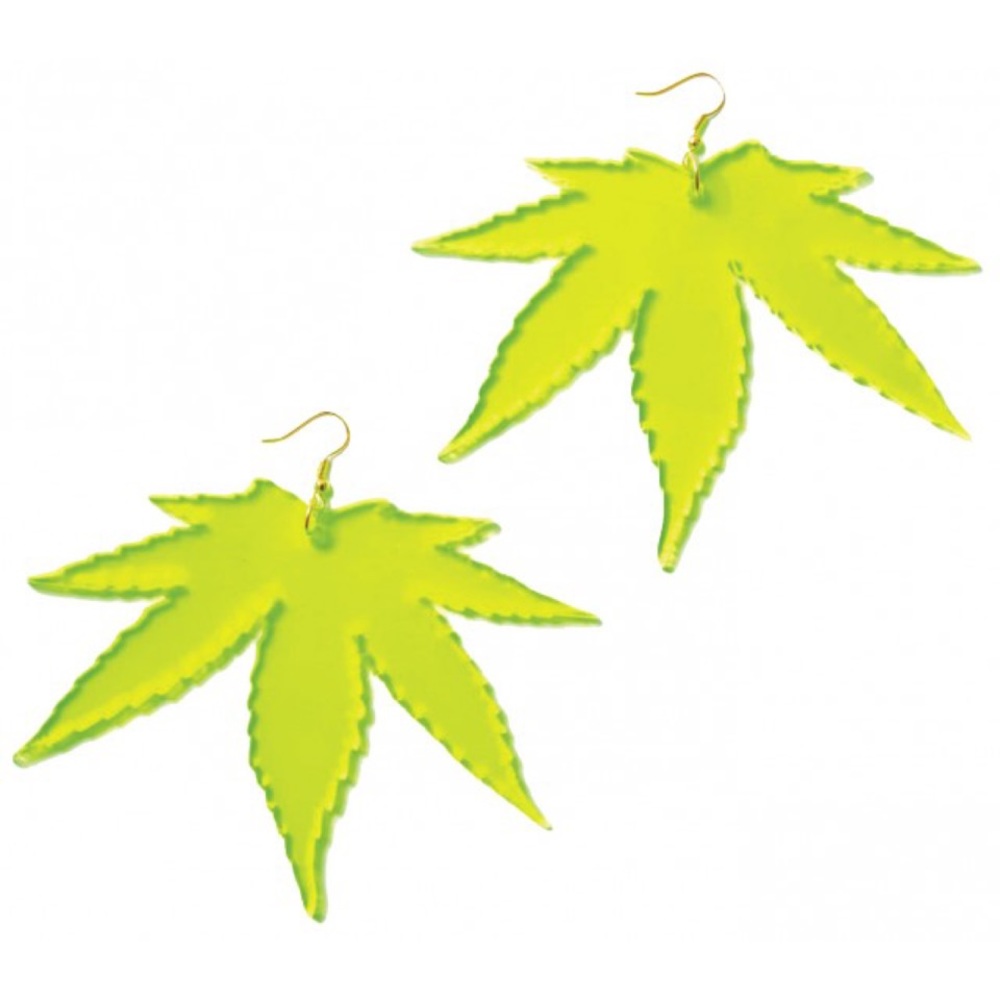 Weed Earrings